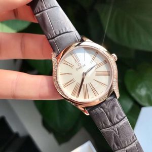 Omega De Ville Tr??sor Quartz 36 mm 428.58.36.60.02.001 Swiss Original Movement