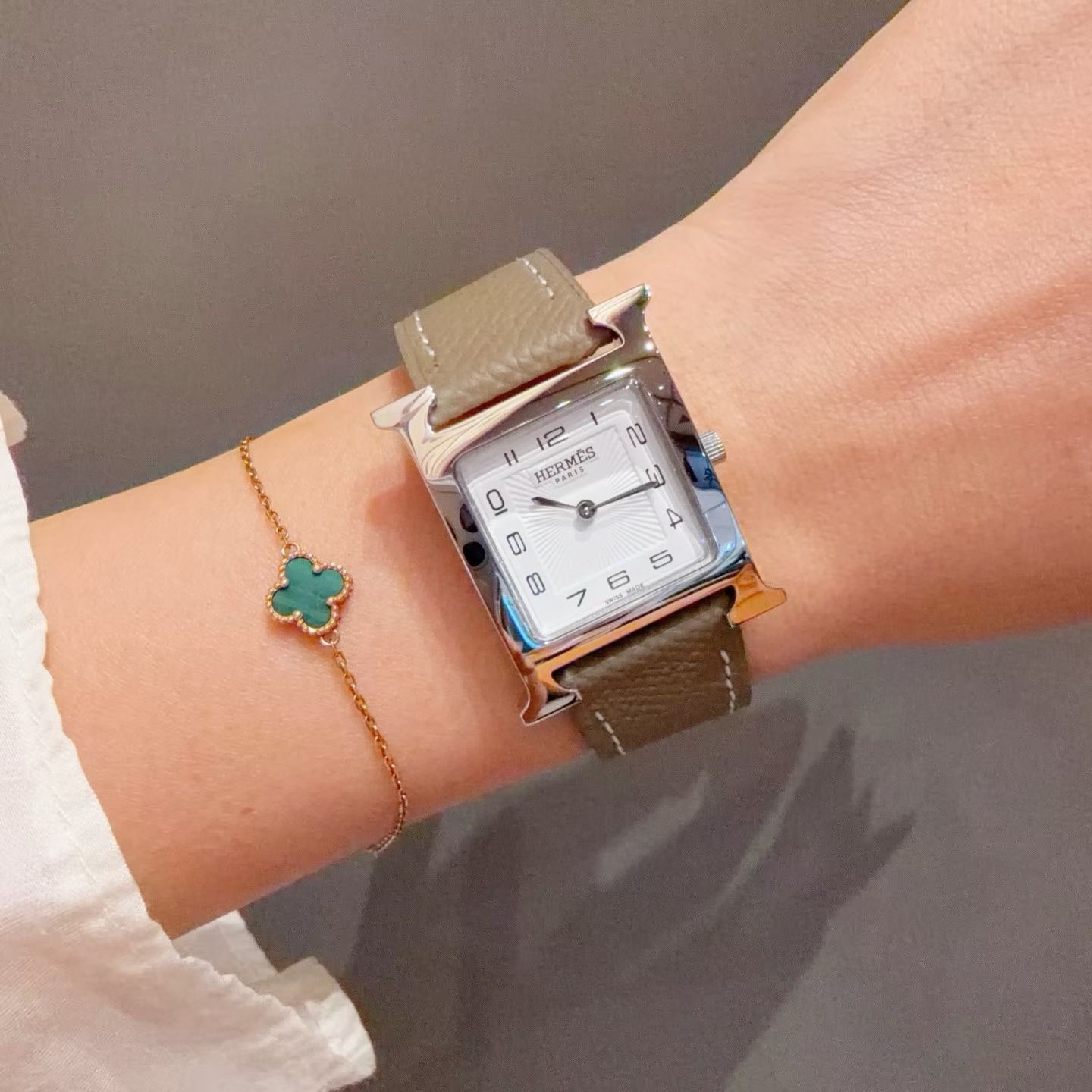 Replica Hermes Quartz Movement Watch 21mm 26mm