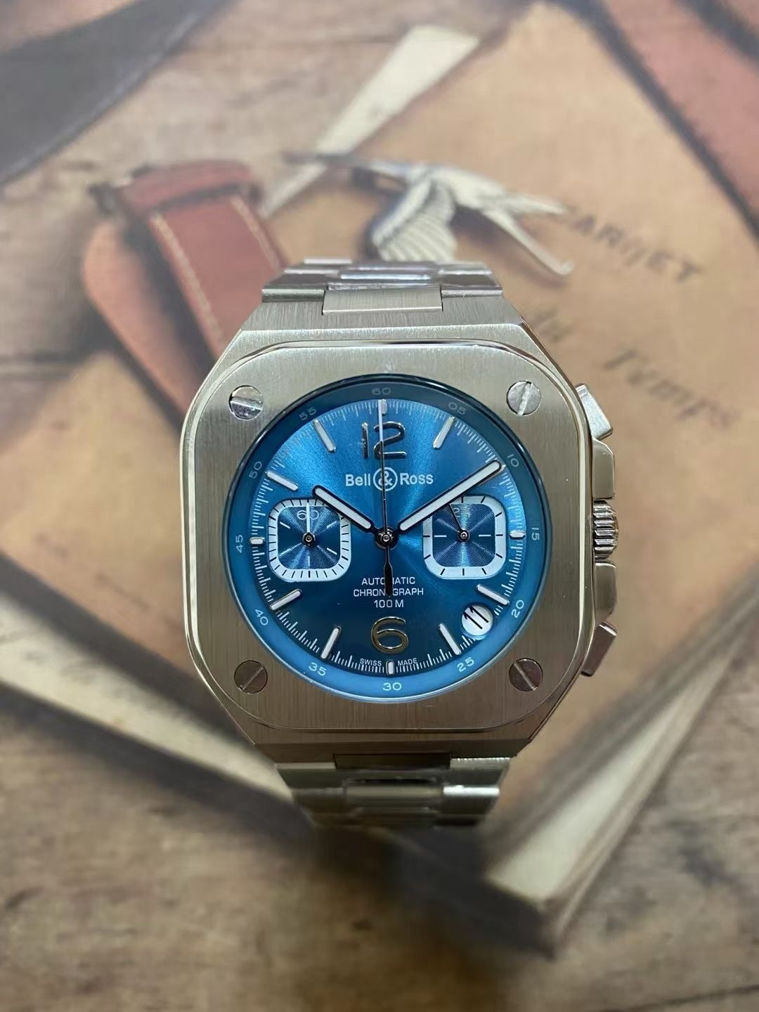 Replica Bellross VK Quartz Movement Watch 41mm