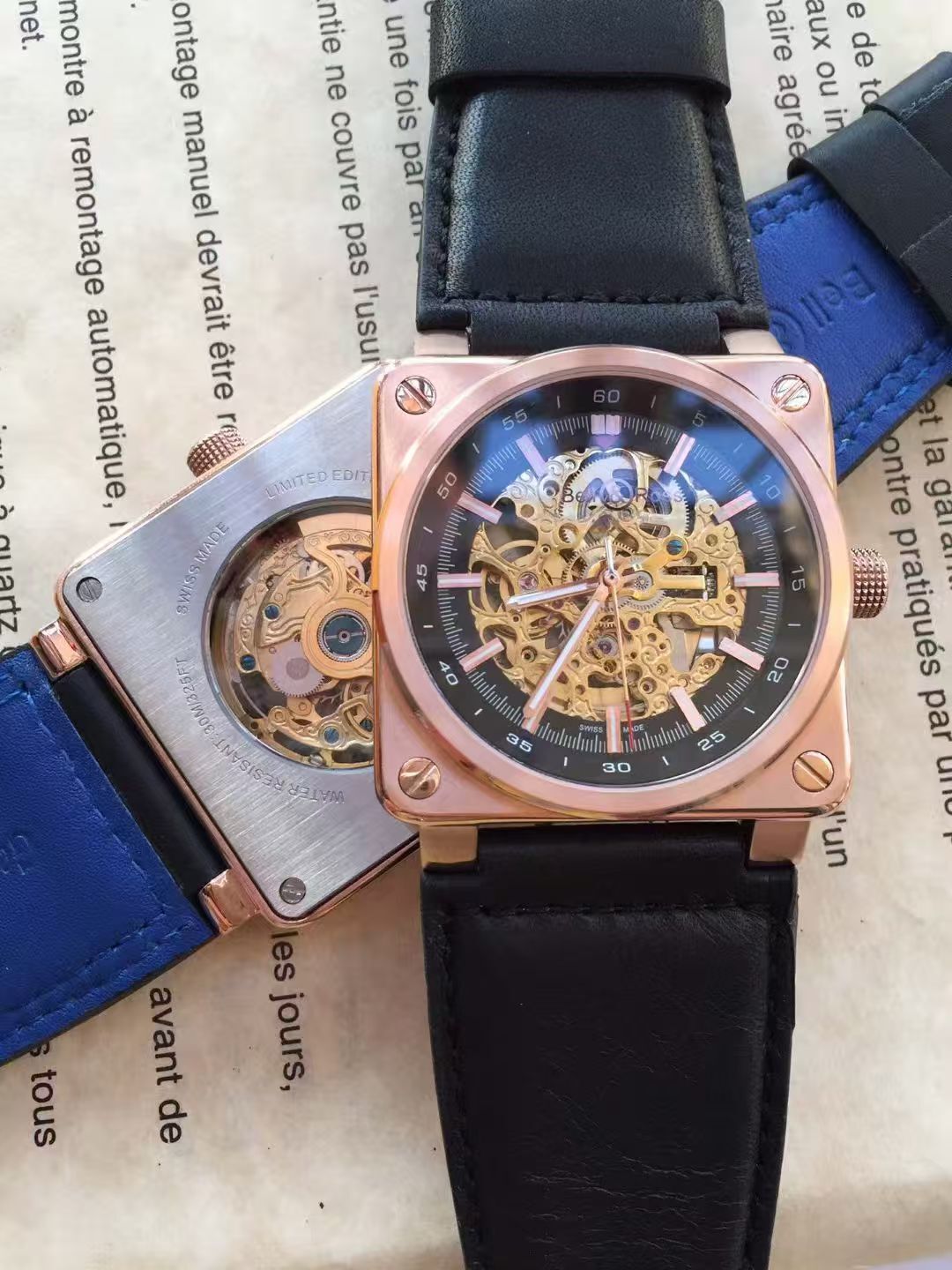 Replica Bellross Automatic Movement Watch 41mm