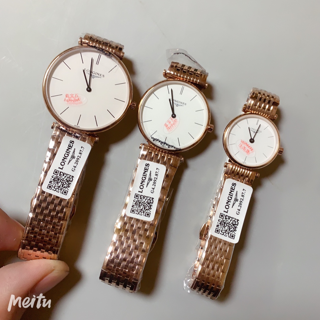 Replica Longines Quartz Movement Watch 38mm / 34mm / 24mm
