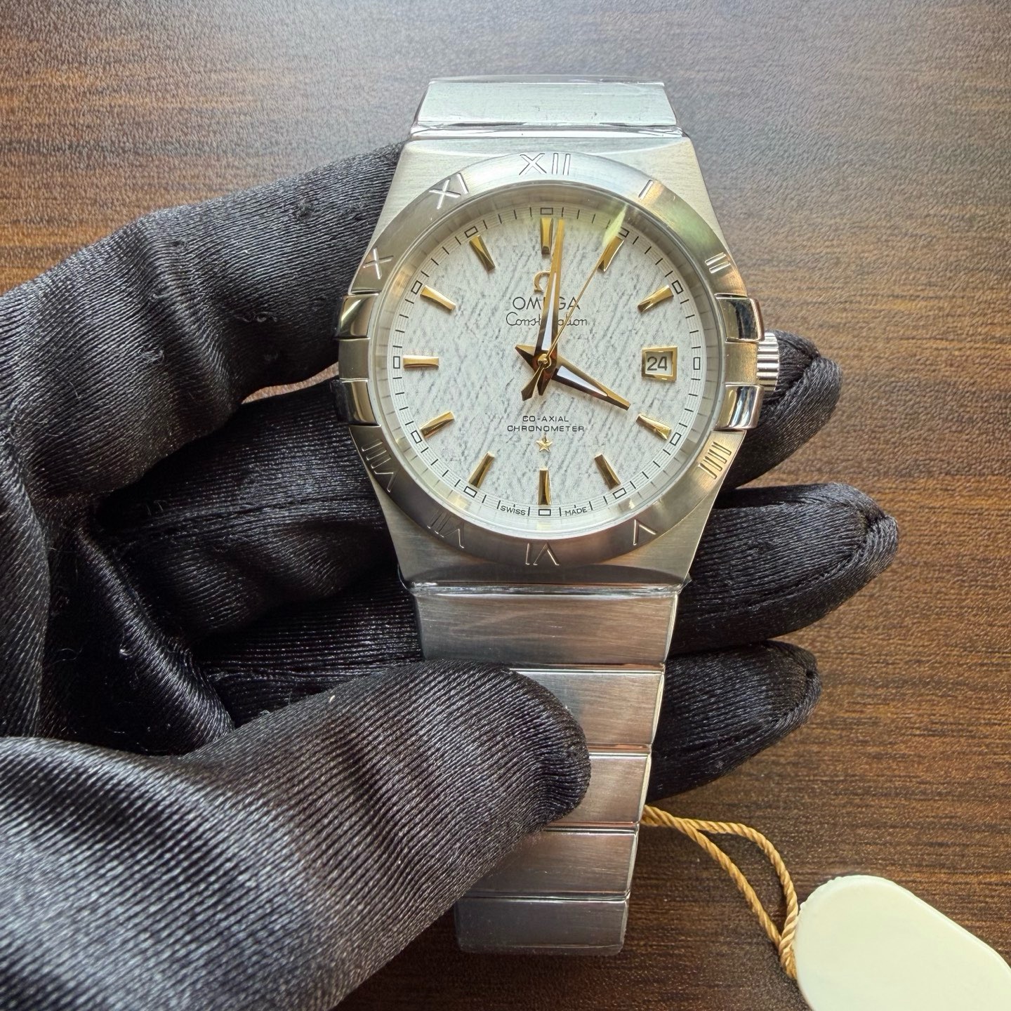 Replica Omega Automatic Movement Watch 38mm Silver Case